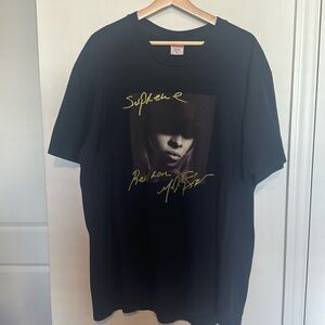 Supreme Mary J Blige “Real Love” T Shirt Size XL